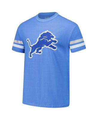 Men's Amon-Ra St. Brown Blue Detroit Lions Oversized Player Name Number T-Shirt