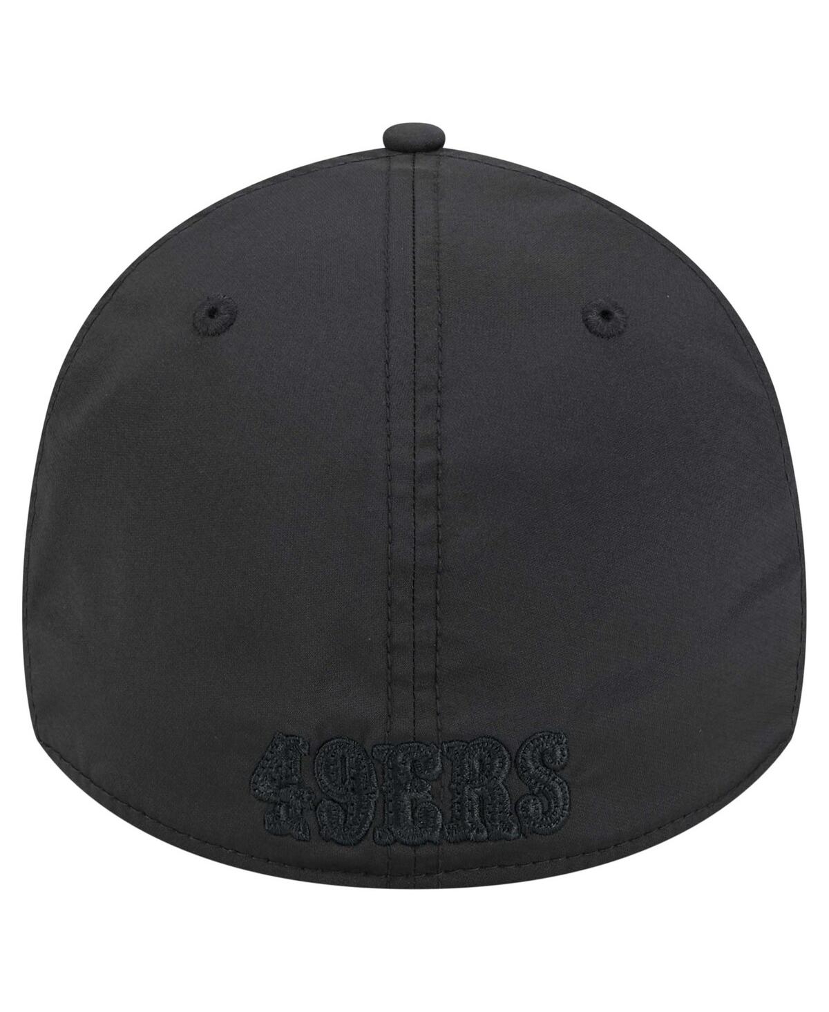 New Era Men's Black San Francisco 49ers Hydro 39THIRTY Flex Hat