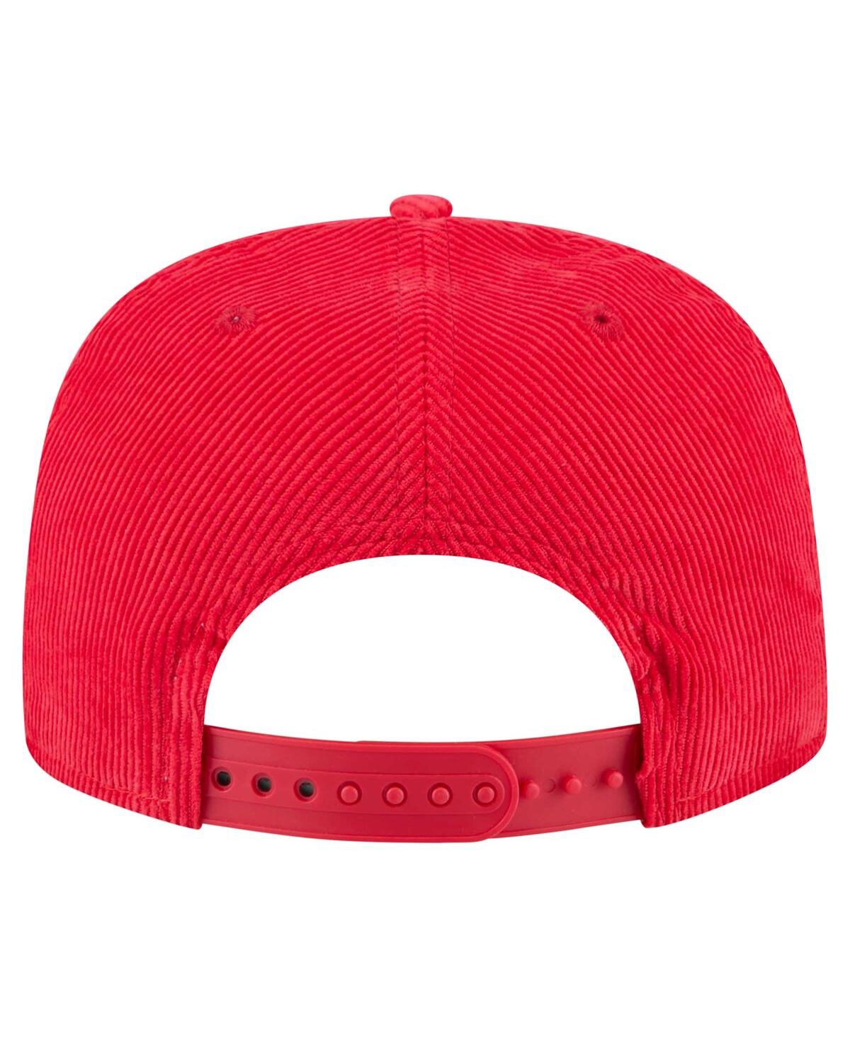 New Era Men's Red St. Louis Cardinals Full Circle Corduroy Golfer Adjustable Hat In Red