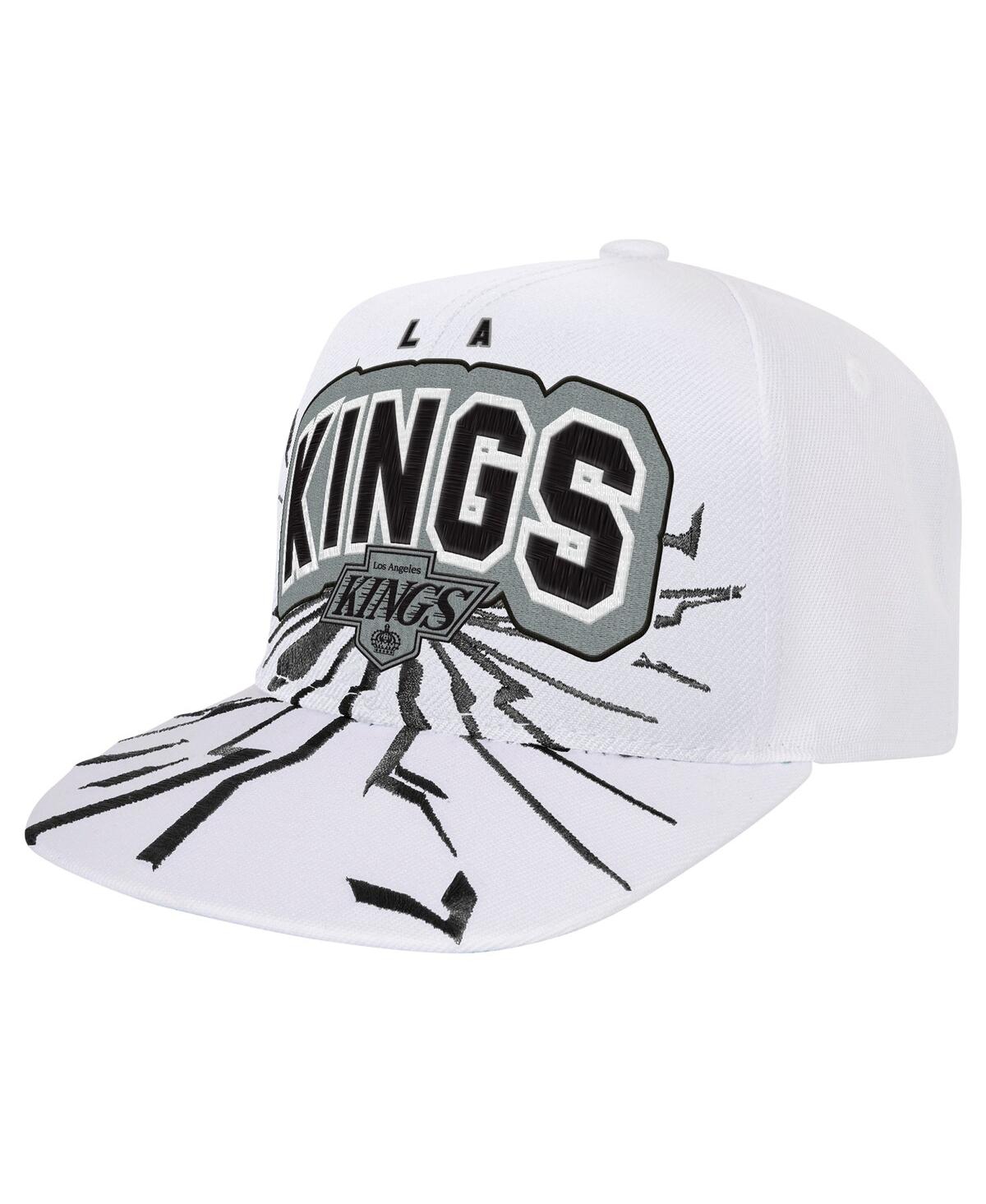 Mitchell & Ness Big Boys And Girls White Los Angeles Kings After Shock Snapback Hat In White