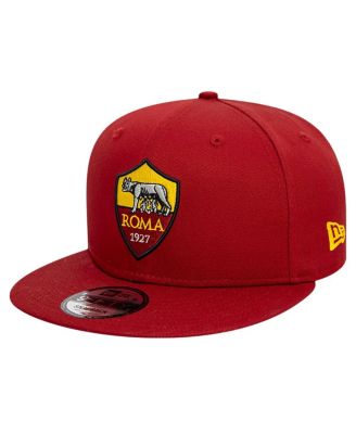 New Era Men's Red AS Roma Core 9FIFTY Snapback Hat - Macy's