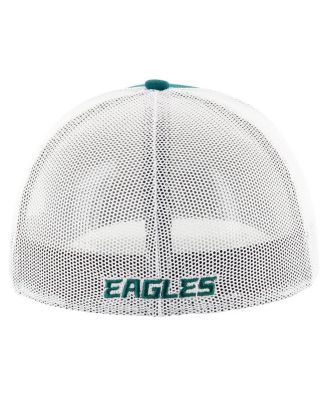 Men's Midnight Green/White Philadelphia Eagles Thrash Trophy Flex Hat