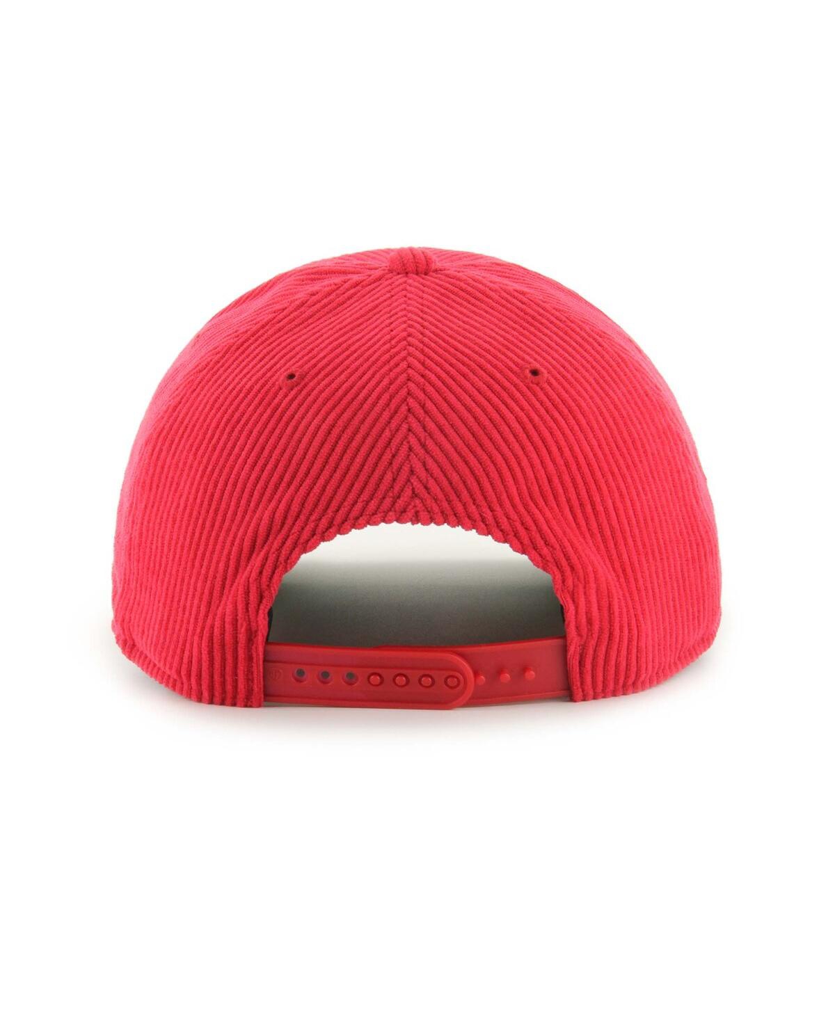 47 Brand Men's Red Washington Nationals Corduroy Hitch Adjustable Hat In Red