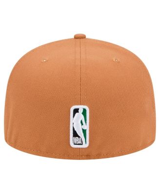 Men's Tan Boston Celtics Color Pack 59FIFTY Fitted Hat