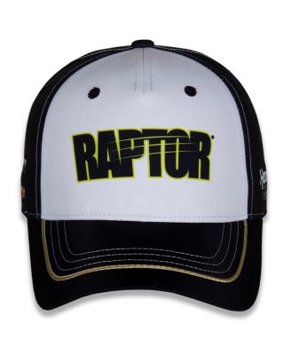 Men's White/Black William Byron Raptor Uniform Adjustable Hat