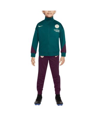 Nike - Preschool Teal/Burgundy Paris Saint-Germain 2024/25 Strike Full-Zip Track Suit
