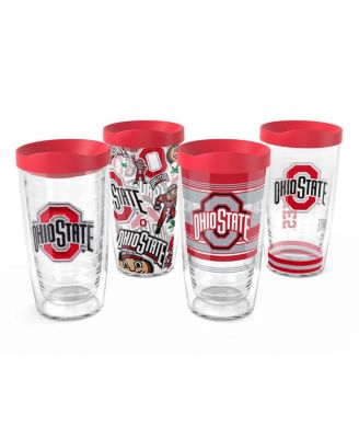 Tervis Tumbler - Ohio State Buckeyes Four-Pack 16oz. Classic Tumbler Set
