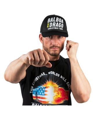 Men's and Women's Black Rocky Worlds Will Collide Trucker Adjustable Hat