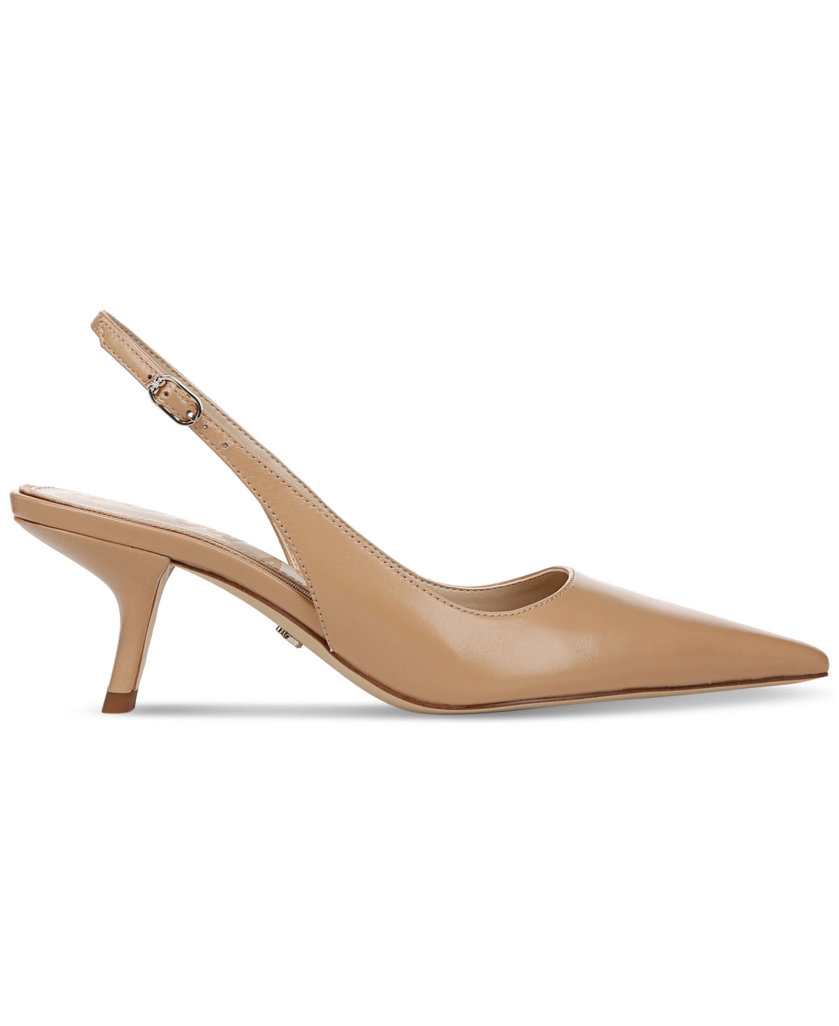 Sam Edelman Bianka Slingback Pump French Sand Leather In French Sand Leather