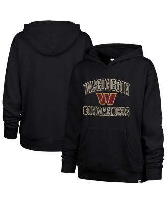'47 Brand - Women's   Black Washington Commanders Clarity Naomi Pullover Hoodie