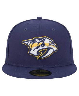 Men's Navy Nashville Predators Core 59FIFTY Fitted Hat
