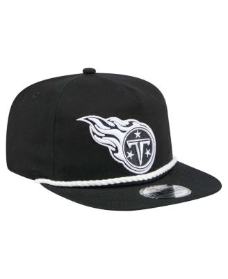 Men's Black Tennessee Titans B-Dub Golfer Snapback Hat