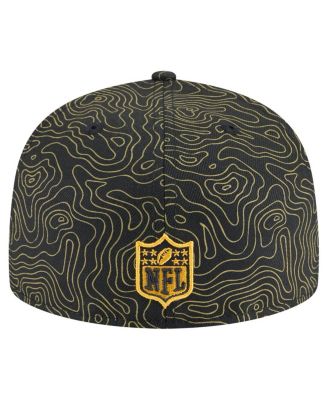 Men's Black Pittsburgh Steelers Geo 59FIFTY Fitted Hat