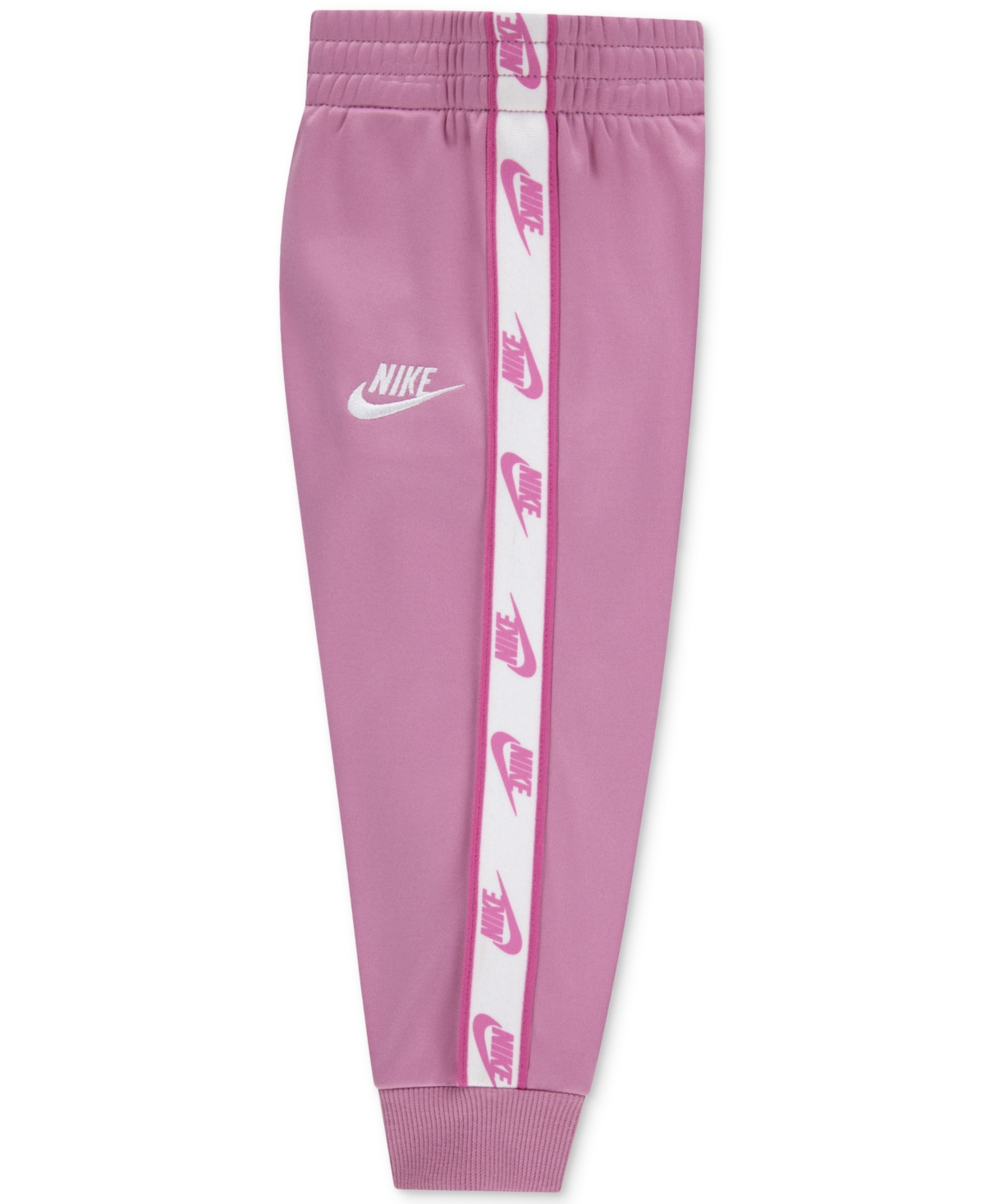 Nike Toddler Girls Logo-taping Jacket & Pants, 2 Piece Set In Magic Flamingo