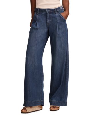 Lucky Brand - Women's Palazzo Luxe Wide-Leg Denim Jeans