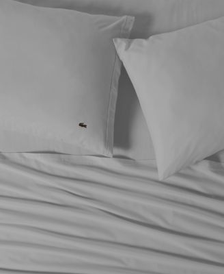 Solid Cotton Percale 4-Pc. Sheet Sets