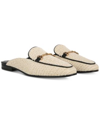 Women's Tailored Leather Casual Mules