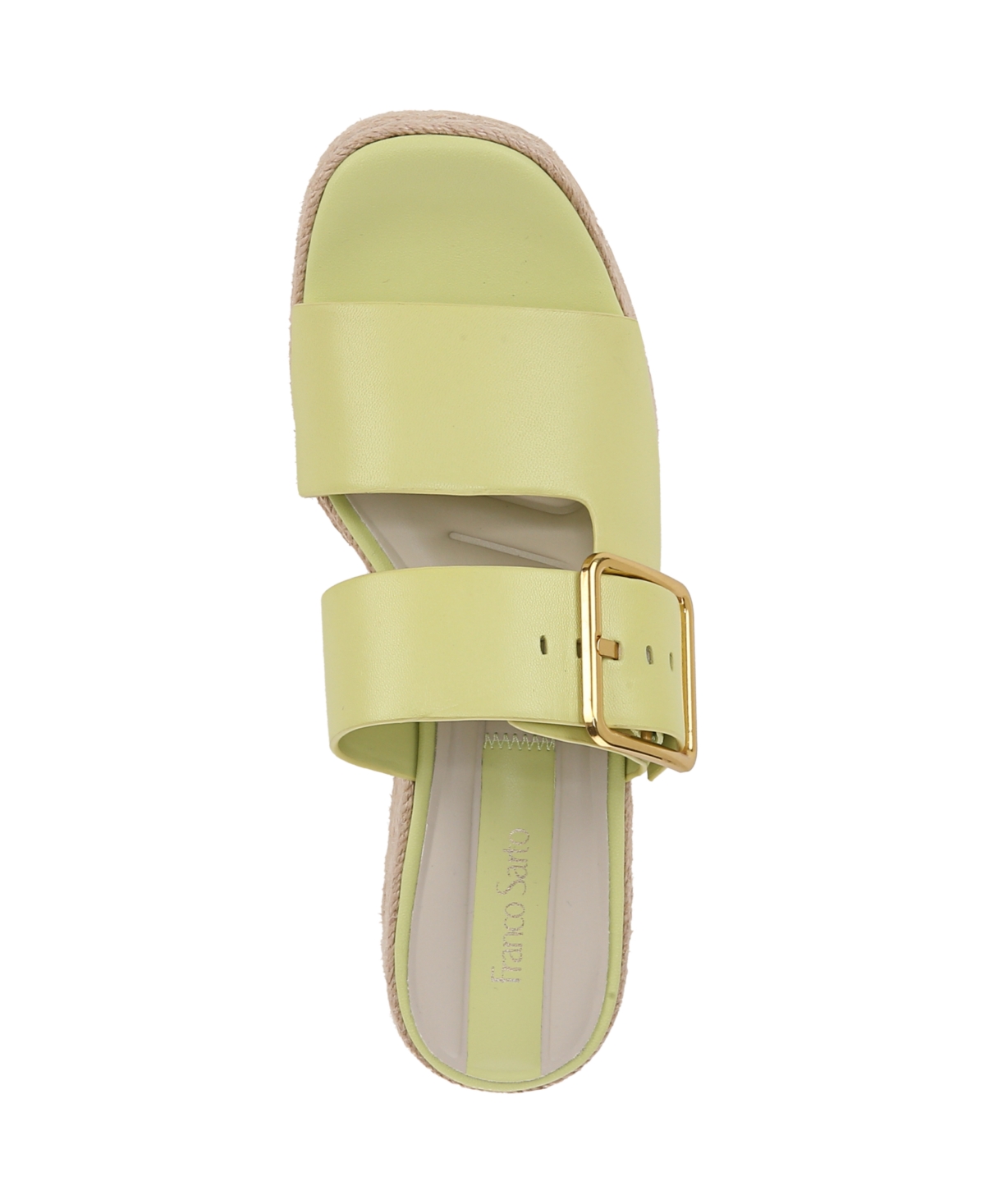 Franco Sarto Taziana Platform Sandal In Yellow