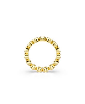Swarovski Imber Gold-Tone Plated Round Cut Ring - Macy's