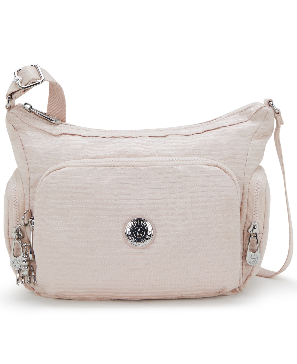 Gabb Small Crossbody Bag - Pink Cultivated Pearl Jacquard