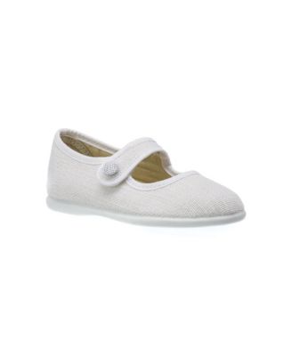Toddler Girls Linen Mary Jane