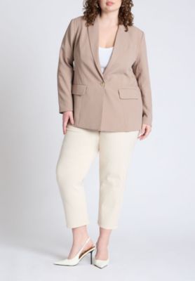 Women's The Fluid Crepe Longline Blazer