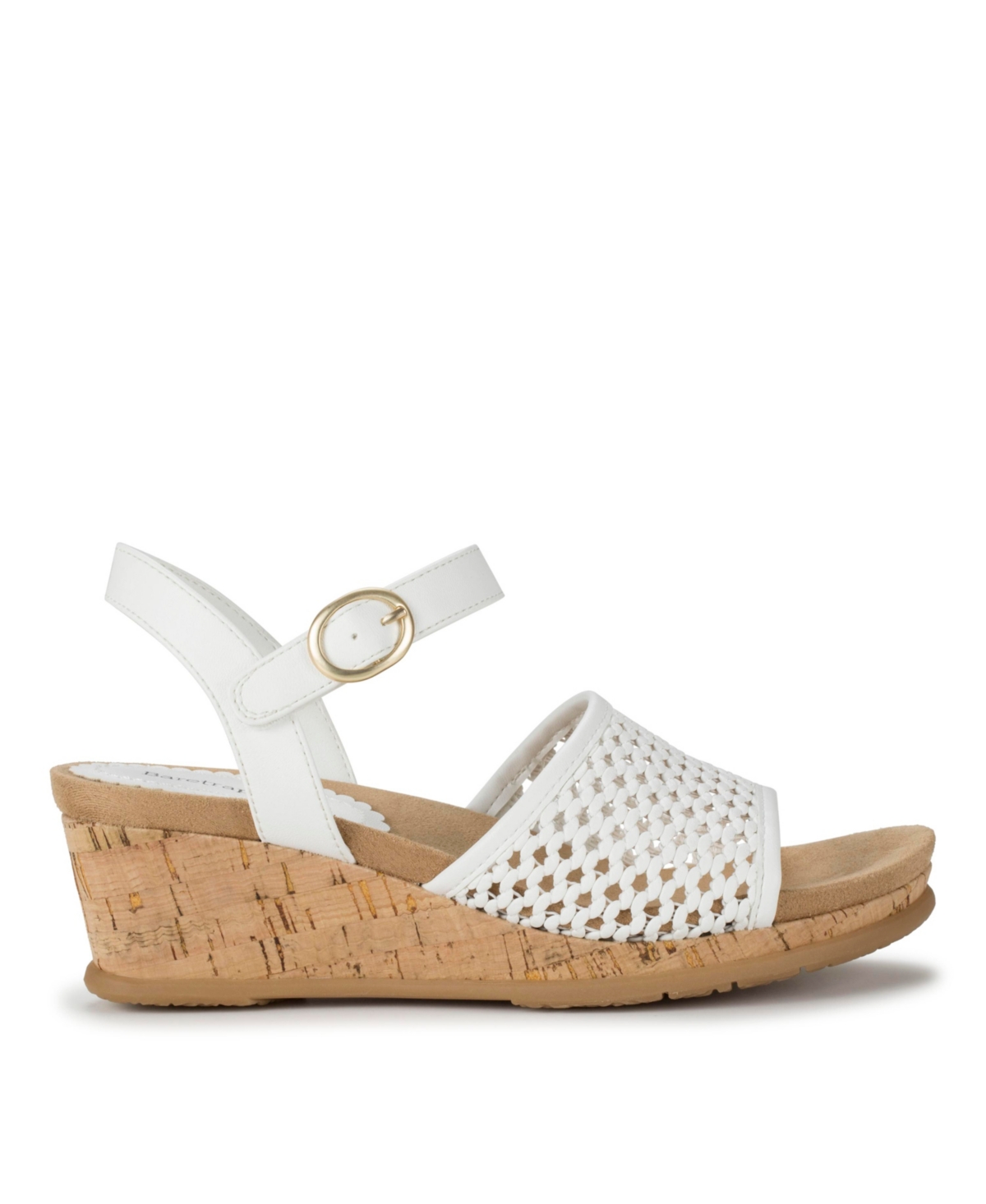 Baretraps Women's Fernelle Wedge Sandals In White