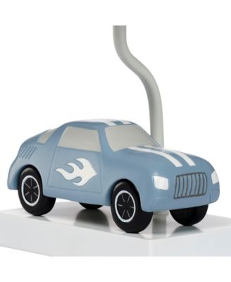 Little Racer Hand Painted Car/Transportation Lamp w/ Shade and Bulb
