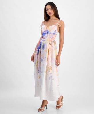 Women's Taylorann Printed Smocked-Back Dress