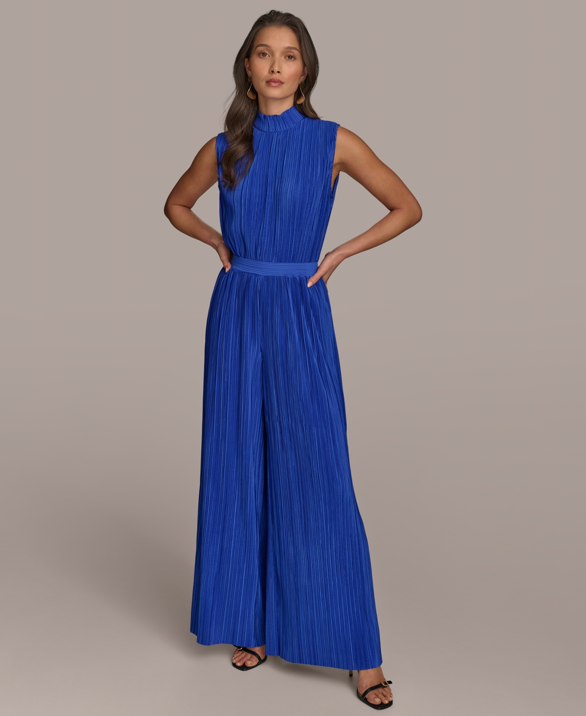 Shop Donna Karan Women's Plisse Pull-on Pants In Marbella