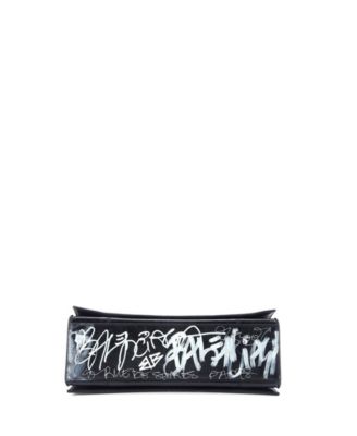 Medium Graffiti Crush Chain Flap Bag Leather