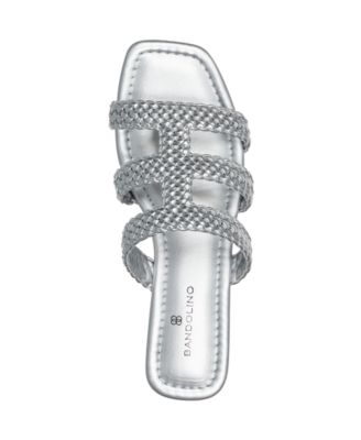 Women's Sumer Woven Caged Flat Slide Sandals