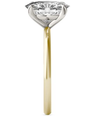 Classic Basket Solitaire Engagement Ring (3 ct. t.w.) in Two-Tone 14k Gold