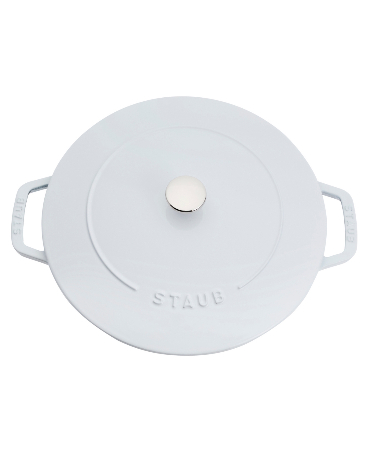 Staub Cast Iron 5-qt. Essential French Oven In White