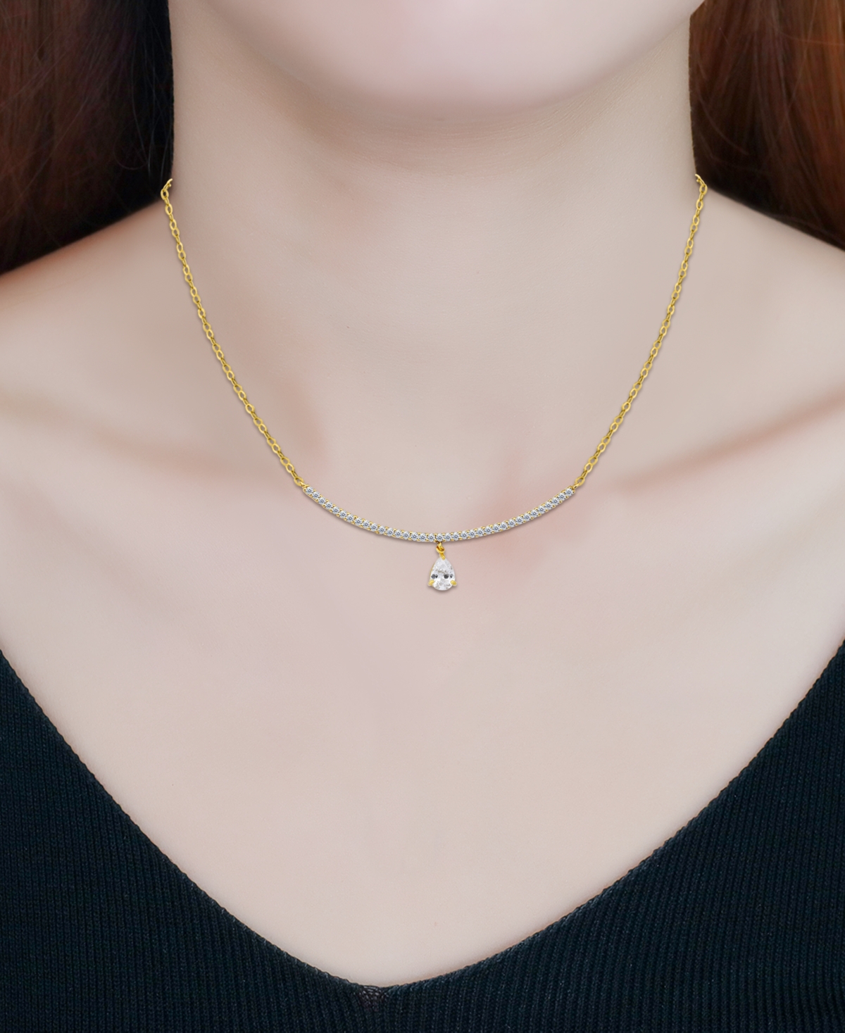 Giani Bernini Cubic Zirconia Pendant Necklace (1-7/8 Ct. T.w.) In Sterling Silver, 16" + 2" Extender In Gold