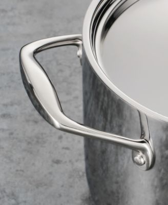 Signature Tri-Ply Clad Stainless Steel 6-Quart Braiser Pan with Lid