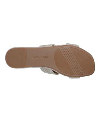 Women's Colter Embellished Flat Slide Sandals