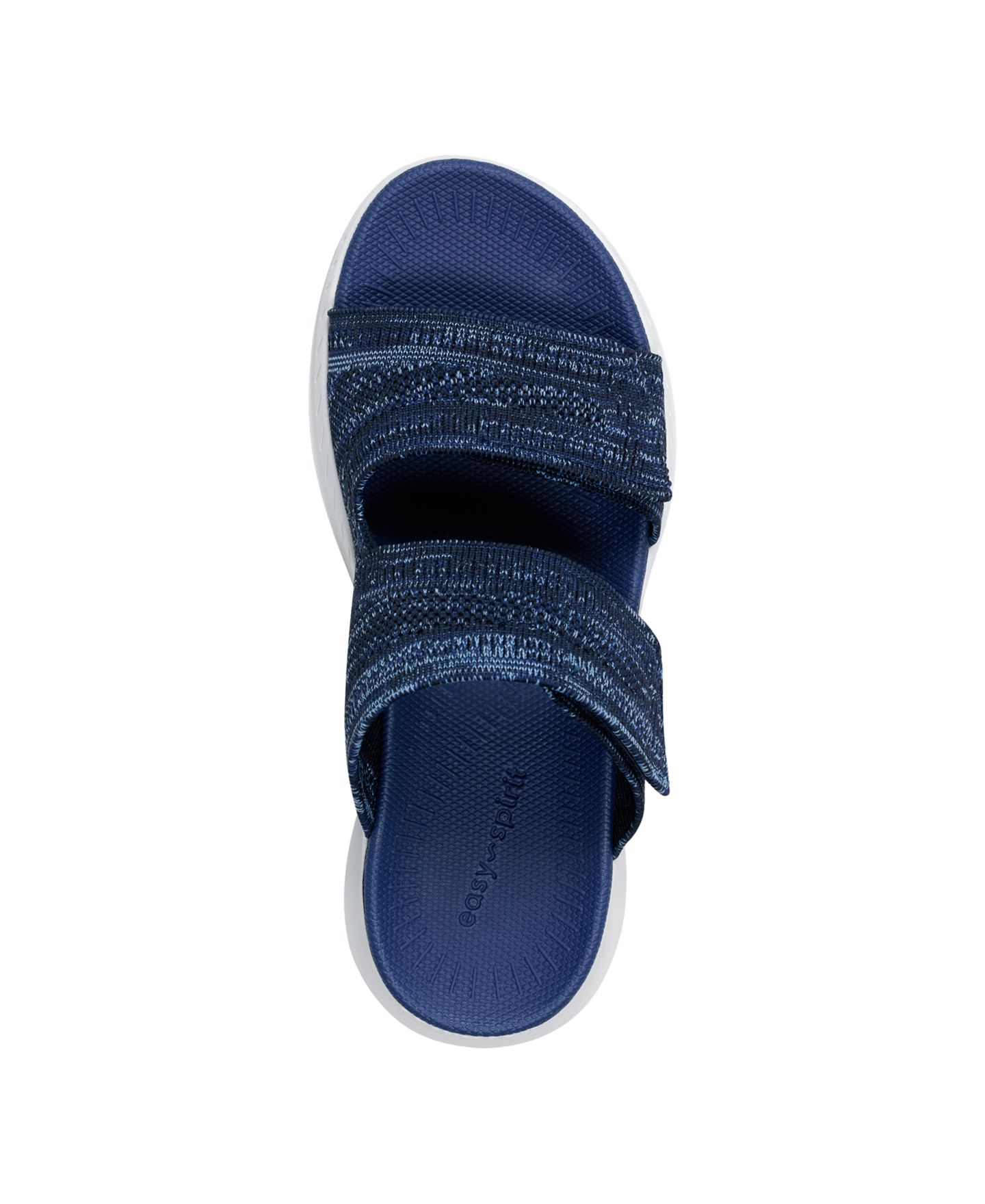 Женские сандалии Easy Spirit Dashtyn Double Band Lightweight Slip-On, цвет: Тёмный синий — фото 4