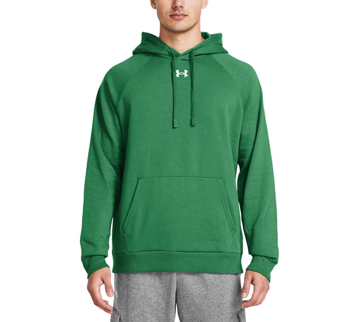 Under Armour Men's Rival Logo Embroidered Fleece Hoodie In Multi