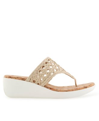 Women's Ivie Round Toe Wedge Sandals