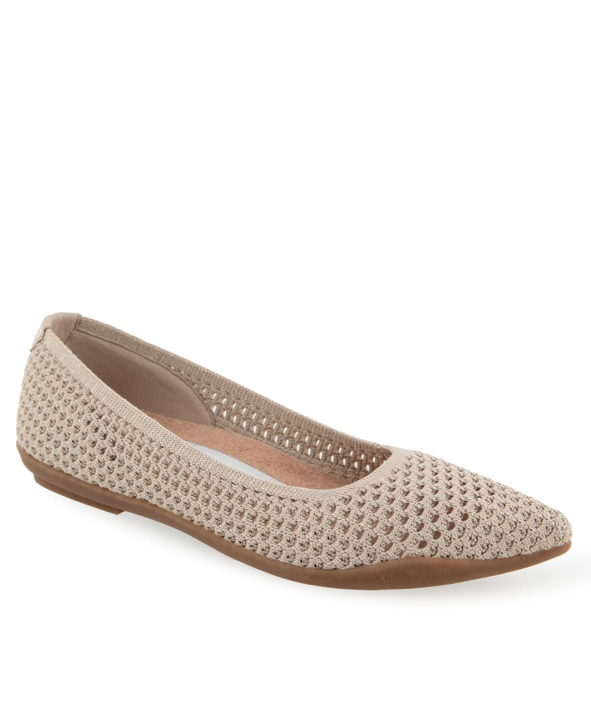 AEROSOLES WOMEN'S DANIELLE POINTED TOE FLAT FLATS 