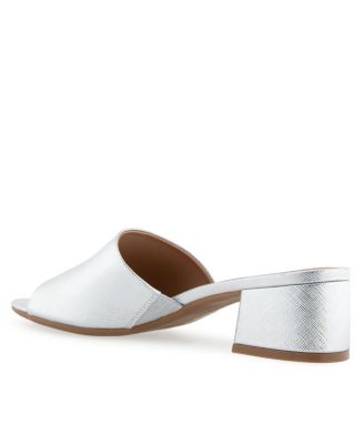 Women's Como Round Toe Slide Sandals