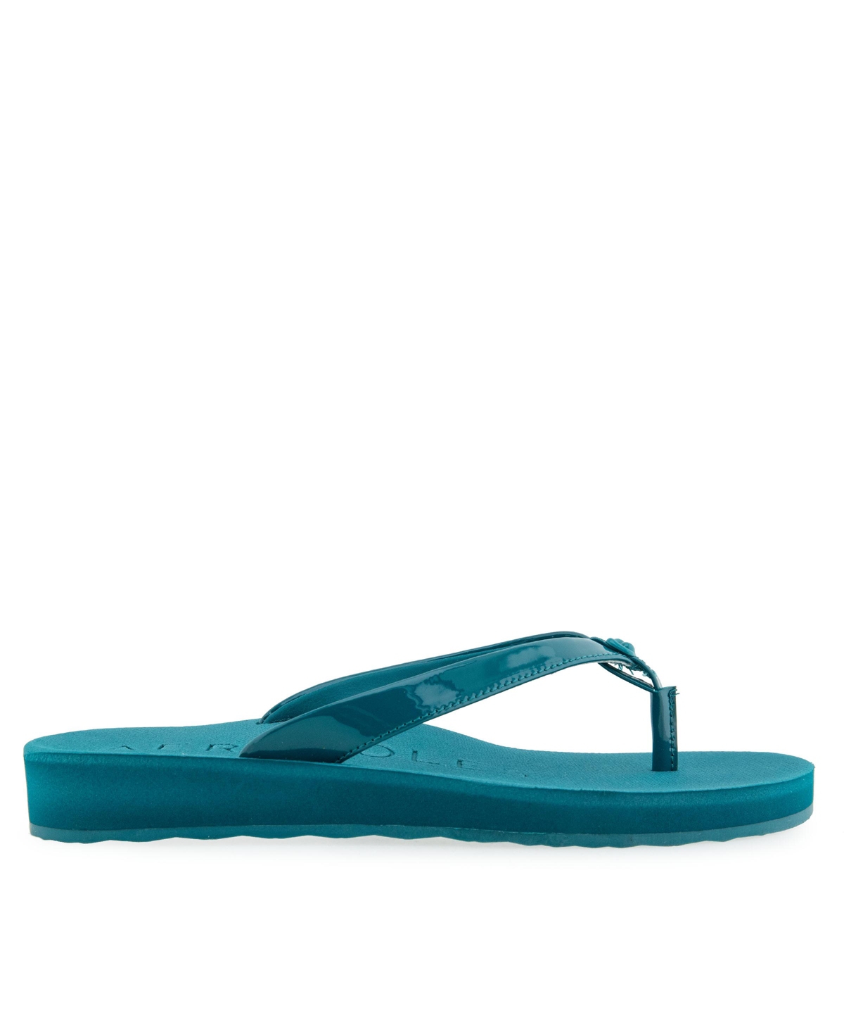 AEROSOLES WOMEN'S JACE ROUND TOE THONG SANDALS 