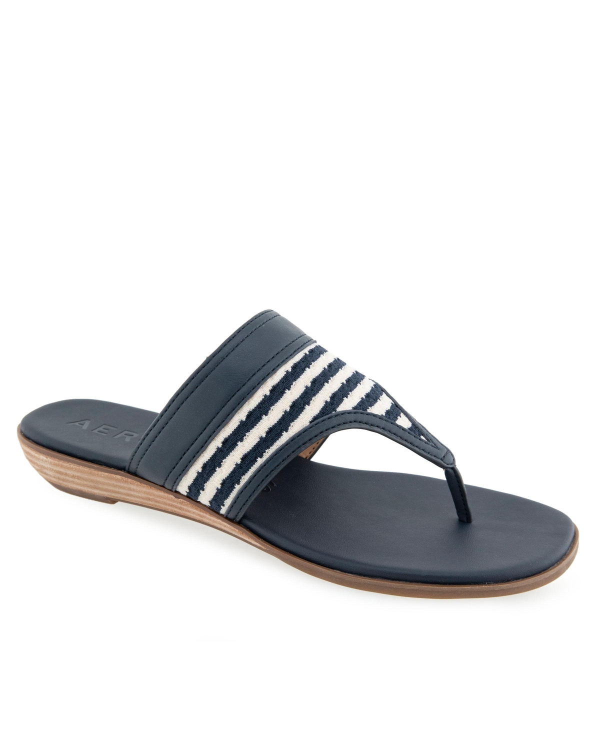 AEROSOLES WOMEN'S GESA ROUND TOE THONG SANDALS 