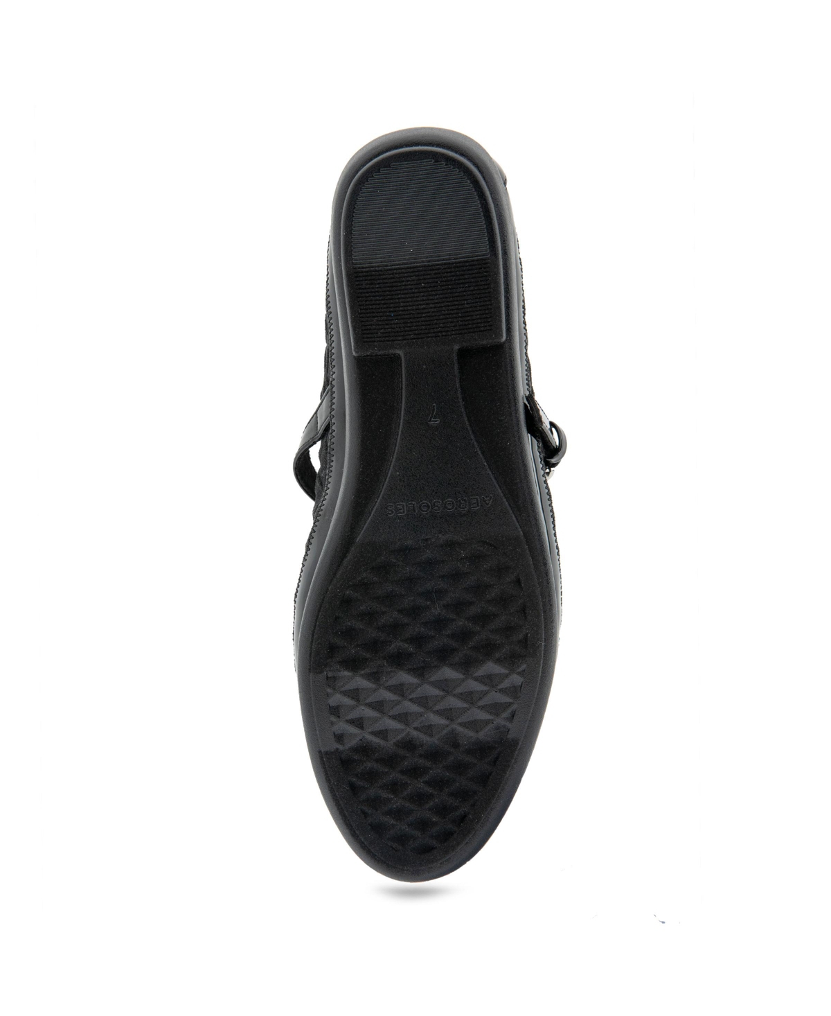 AEROSOLES WOMEN'S BAYLEE ROUND TOE MARY JANE FLATS 