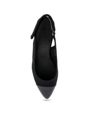 Women's Levi Round Toe Slingback Heels