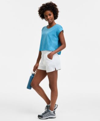 Women's Relaxed-Fit Pull-On Shorts, Exclusively at Macy's