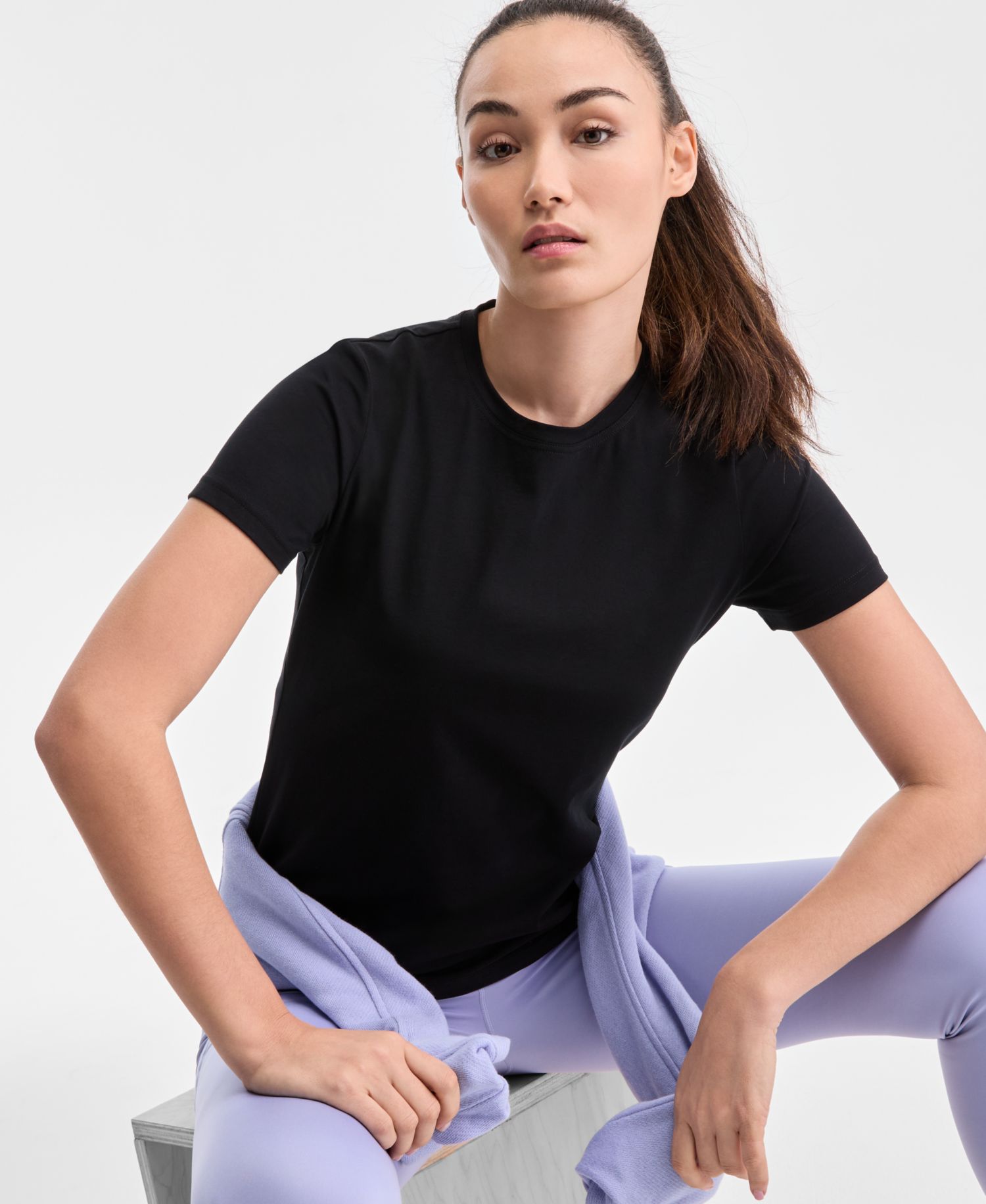Plus Size Essential Cotton Short-Sleeve T-Shirt