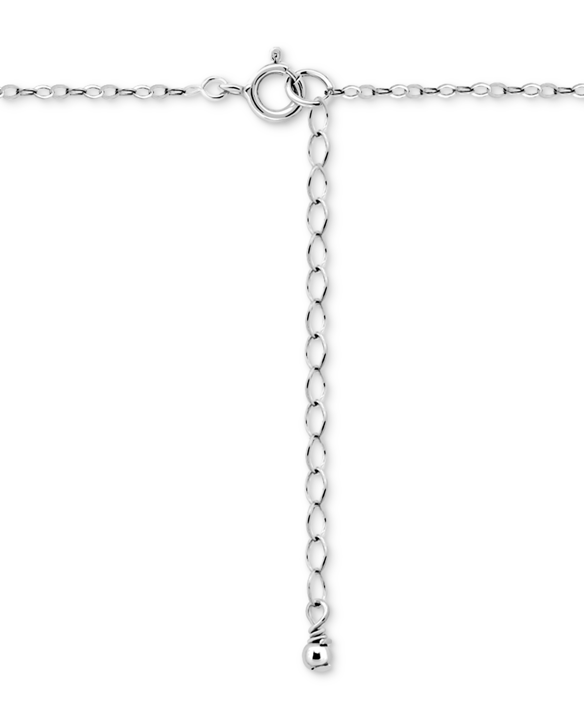 Giani Bernini Cubic Zirconia Pear Pendant Necklace (3-3/4 Ct. T.w.) In Sterling Silver, 16" + 2" Extender In Silver