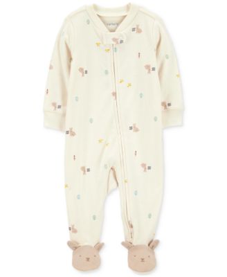 Carter's - Baby Bunny Cotton Sleep & Play 1-Piece Footed Coverall